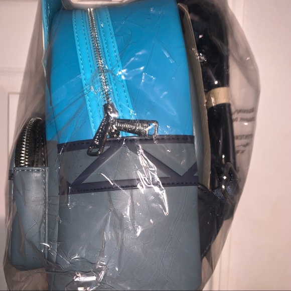 Disney Hercules Hades Cosplay Loungefly Mini Backpack NWT - Picture 5 of 12